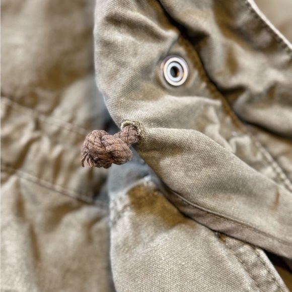 Madewell Surplus Utility Jacket Army Green - Picture 8 of 9